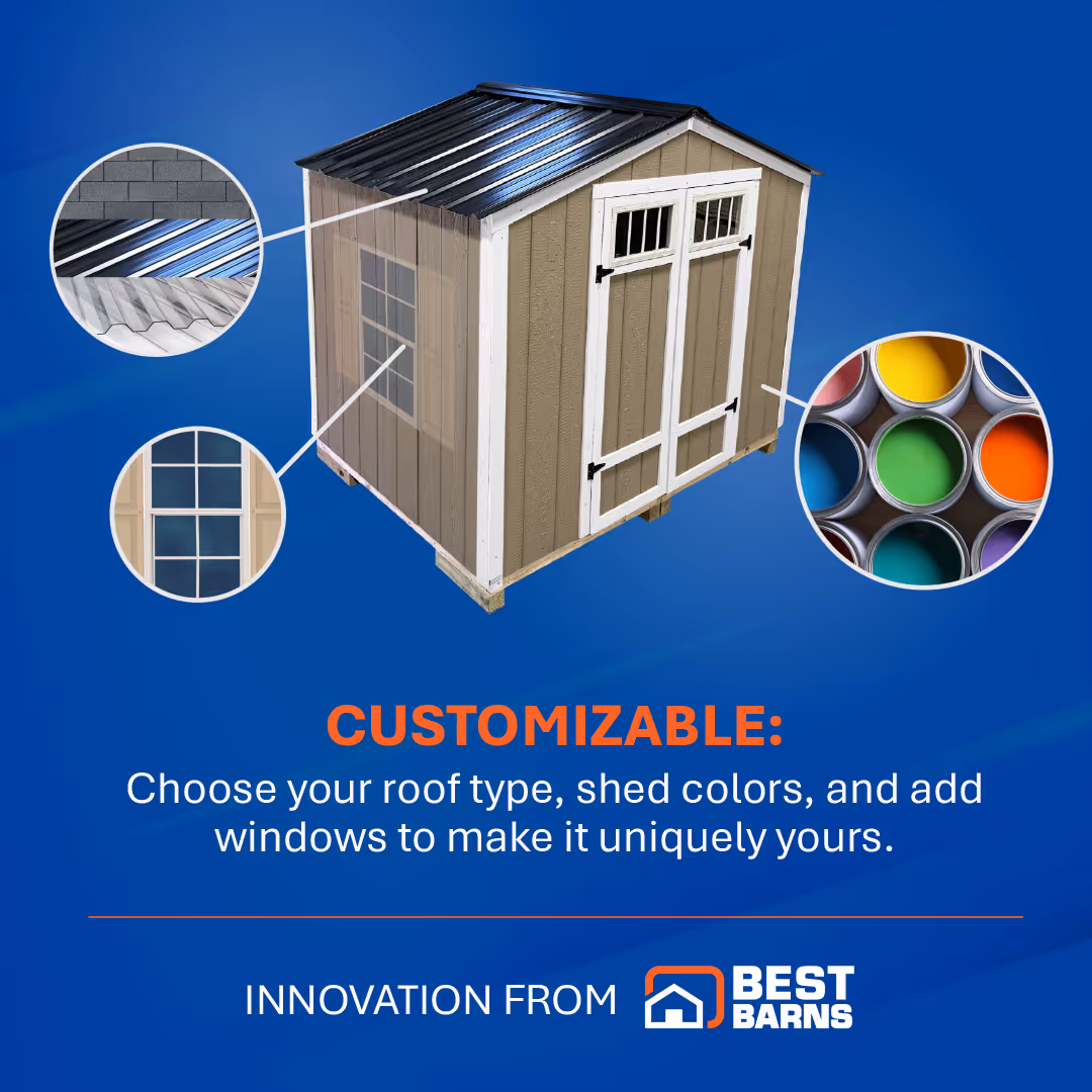 RapidShed: customizable